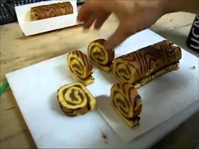 UCM - Taglio roller-cake ad ultrasuoni - Ultrasonic cutting of Roller-cake