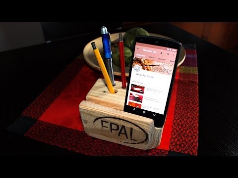 Costruire un Portapenne e supporto Smartphone da scrivania Fai Da Te  DIY