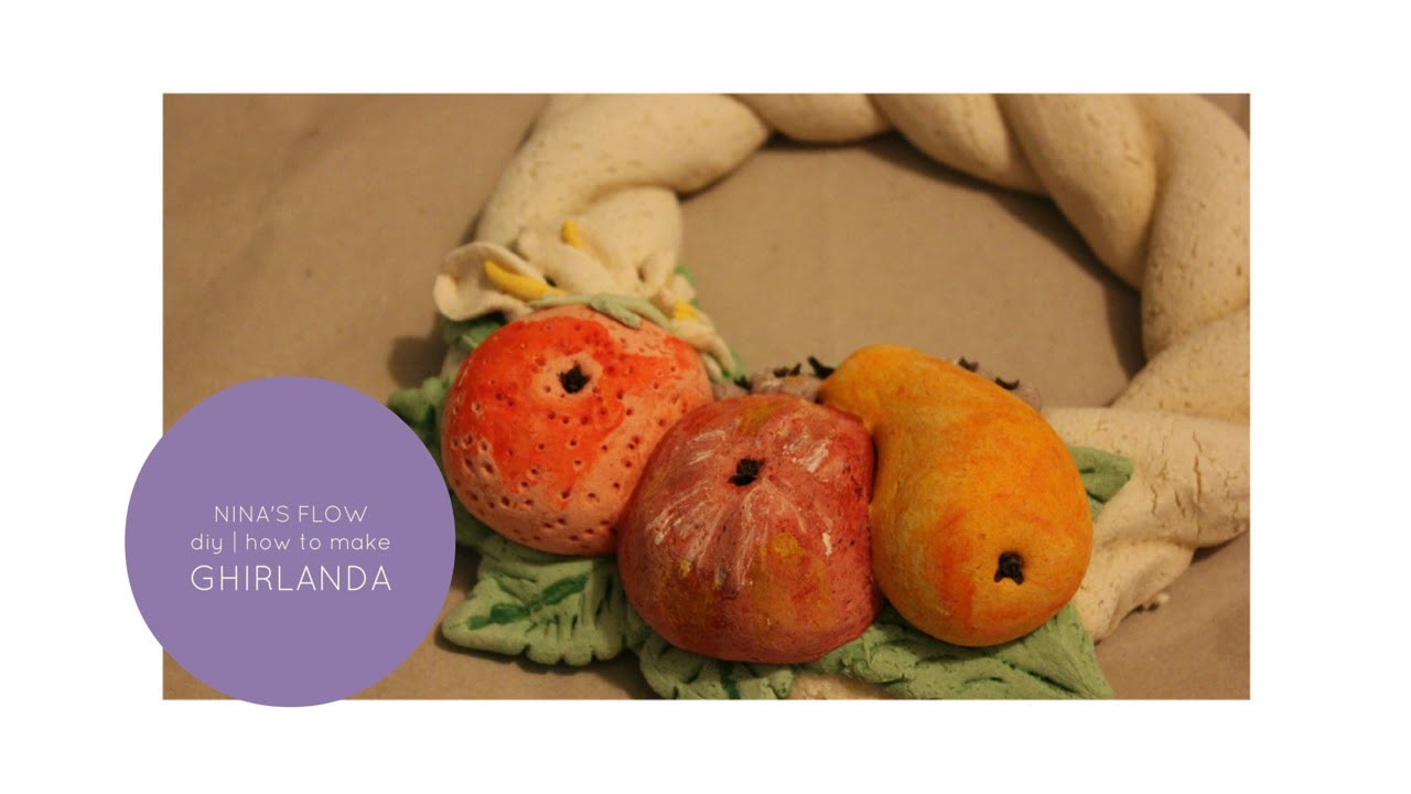 Ghirlanda in pasta di sale | DIY Nina's flow | Ospite#1 Letizia