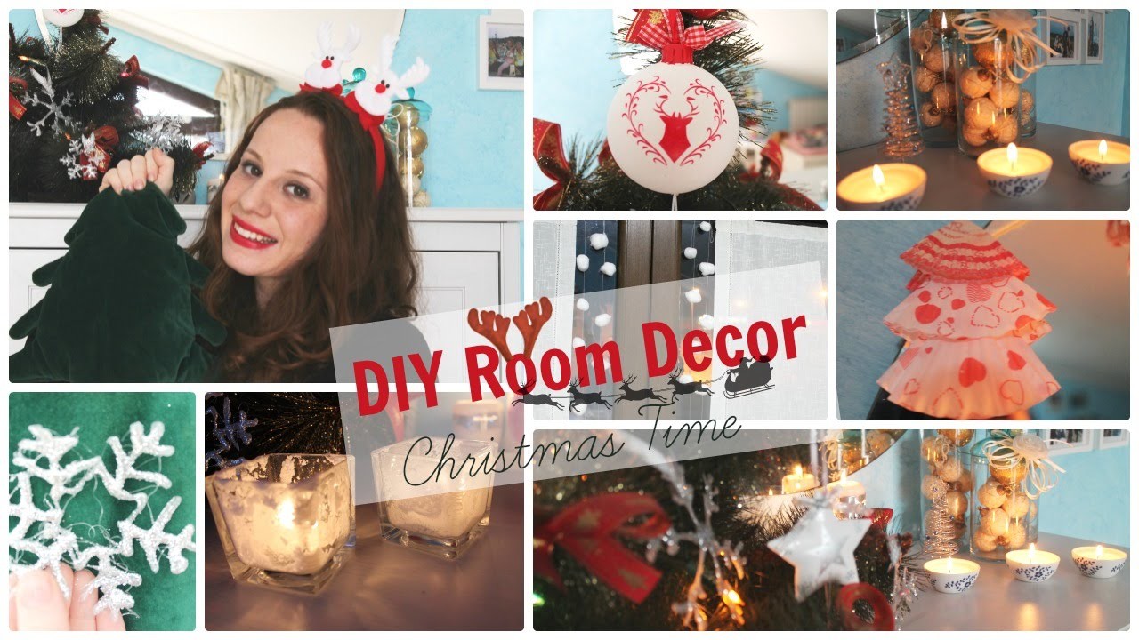 ❄DIY Room Decor for Christmas 2015! 