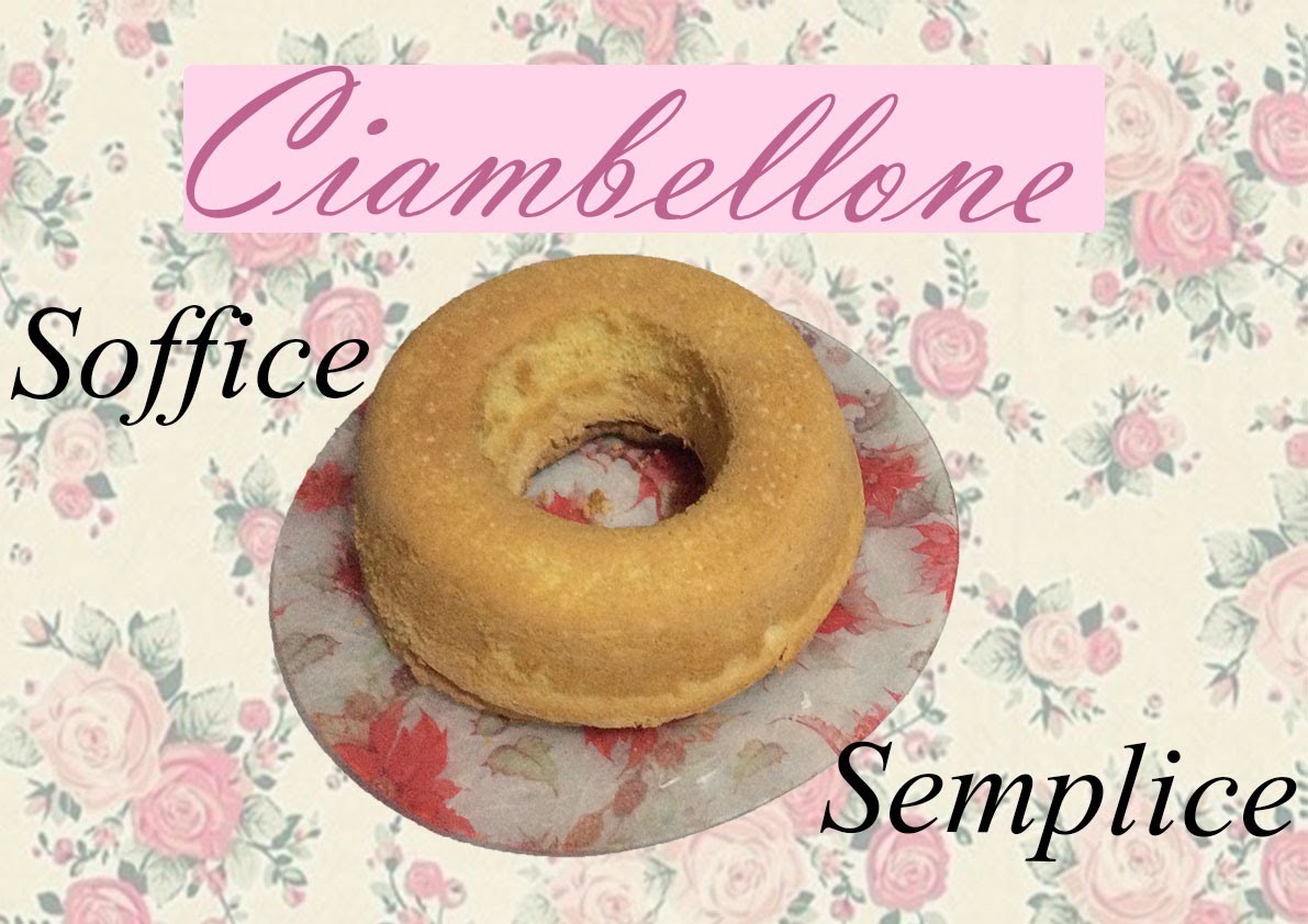 Diy Ciambellone semplice e soffice Tutorial ||MegaPleby