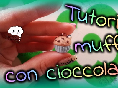 DIY Tutorial Muffin con Cioccolato (Fimo.Polymer Clay) | PuccinaCreations