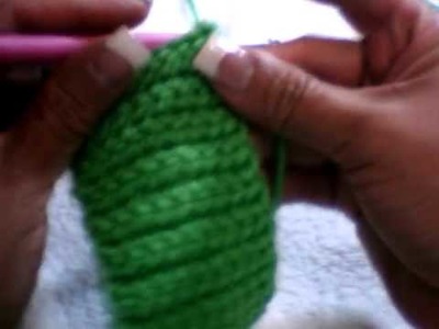 MEDIO PUNTO A CROCHET (ZURDO)