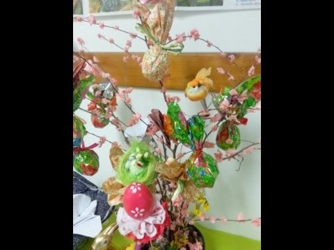 Clil inglese e tecnologia How to make Easter Tree at school with kids
