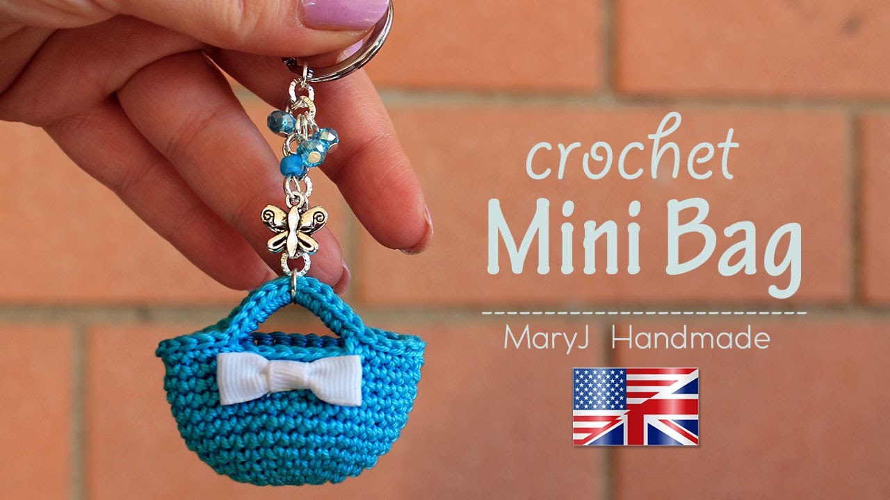 Tutorial: crochet miniature bag