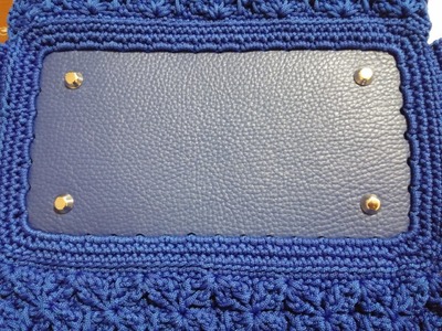 Fondo rettangolare borsa -  Come agganciarsi -  Crochet