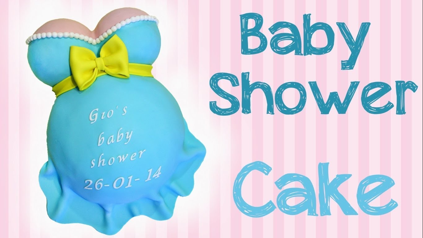 Come decorare la torta per il baby Shower (Sub ENG)