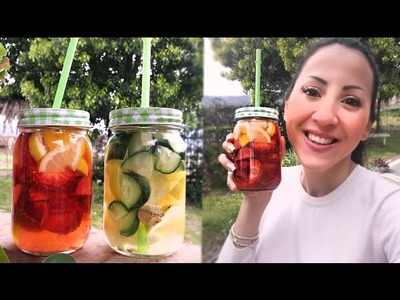 DETOX WATER per DIMAGRIRE!! ANTICELLULITE, SGONFIA PANCIA, DRENANTE!!! | Carlitadolce