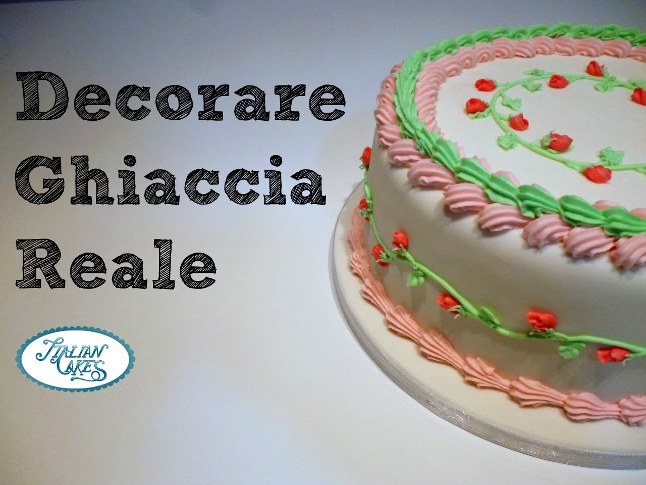 Ghiaccia reale: decorare una torta by ItalianCakes