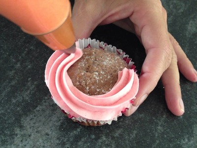 Nastrorosa - Come decorare la cupcake alla rosa #yeswecakeinpink #nastrorosa