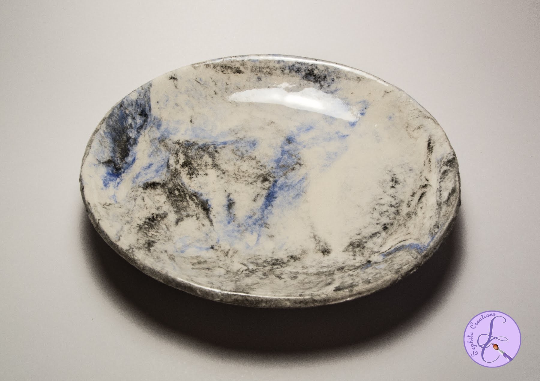 Tutorial: Ciotola Effetto Marmo in Das Idea Mix (marble effect DAS bowl)