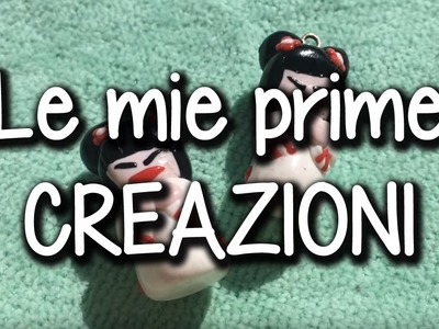 Le mie PRIME CREAZIONI - Fimo e bottoni + PENSIERO finale