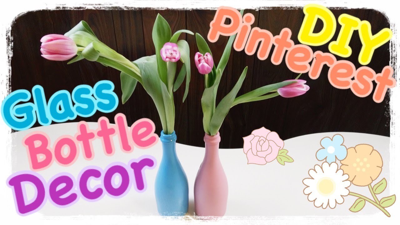 DIY PORTA FIORI CON BOTTIGLIE DI BIRRA - Pinterest Home Decor