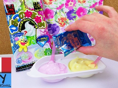 Dolci Popin 'Cookin' set Cream Soda fai da te | Kracie Demo | Caramelle fai da te con gusto Sorpresa