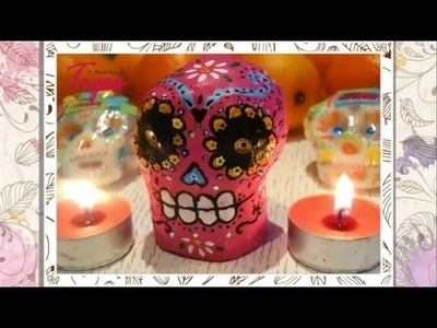 Calaverita di carta riciclata - DIY - Fai da te - VideoTips