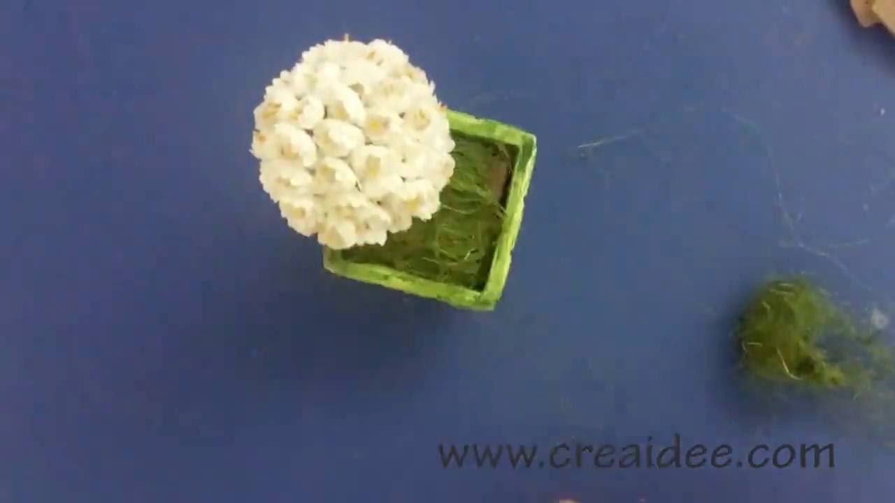 Alberello fiorito - Tutorial DIY di Creaidee