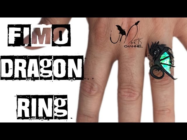 Anello con drago - Tutorial Fimo - DIY