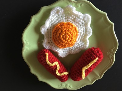 Salsiccia | hot dog crochet |