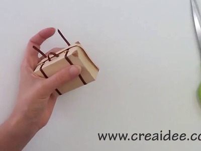 Bomboniera a valigia - Tutorial DIY di Creaidee