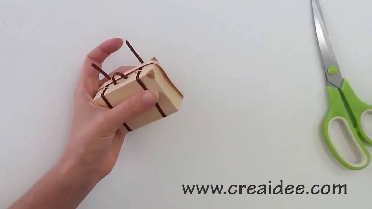 Bomboniera a valigia - Tutorial DIY di Creaidee