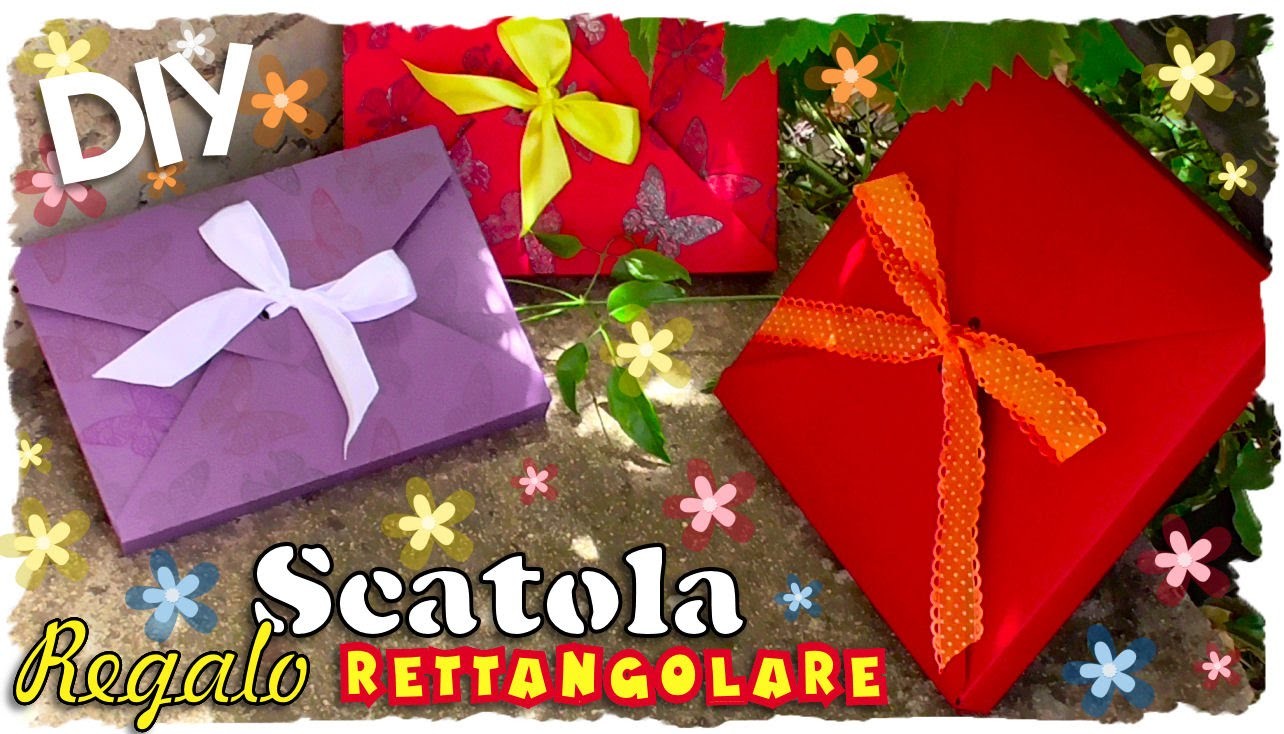 Tutorial: Scatola Regalo Rettangolare Fai Da Te | DIY  Rectangular Gift Box