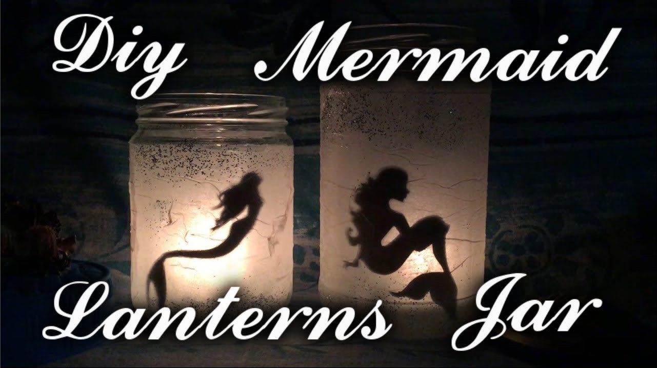 DIY Mermaids Lanterns Jar (ITALIANO) . Pikatea ⚡️