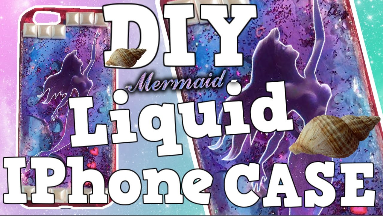 DIY Mermaid LIQUID IPhone Case (ITALIANO). Pikatea ⚡️