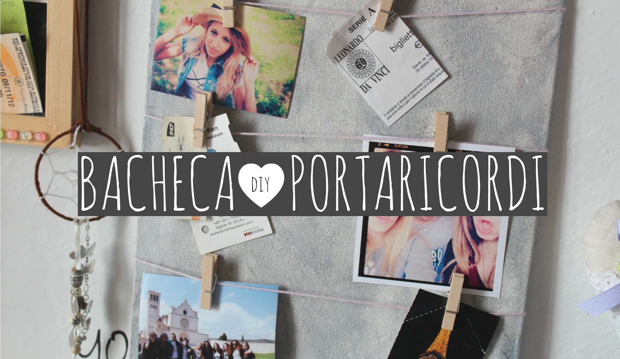 DIY BACHECA PORTARICORDI || Ravonella