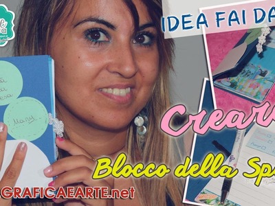 FAI DA TE - DIY - REALIZZARE UN BLOCCHETTINO DELLA SPESA