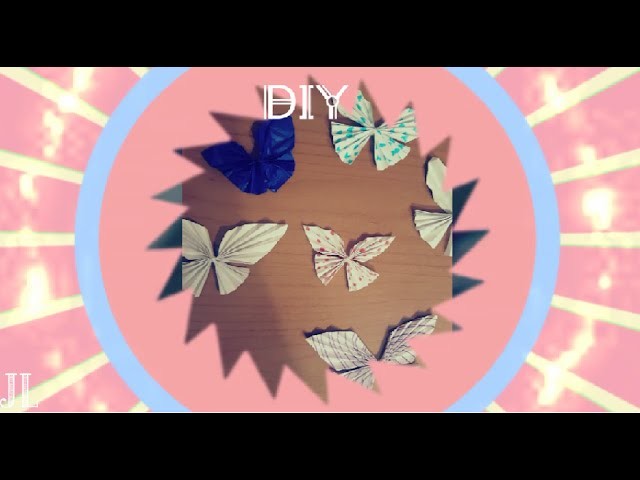 DIY Room Decor || Paper Butterfly | Semplicissimo