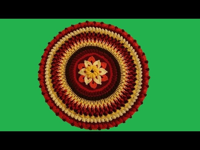 Mandala overlay all'uncinetto I di II - Tutorial passo a passo - crochet Mandala overlay