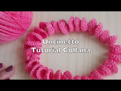 Uncinetto |Tutorial Collana | Crochet Tutorial Necklace