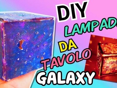 Provo a fare UNA LAMPADA GALAXY  (DIY GALAXY LAMP) Iolanda Sweets