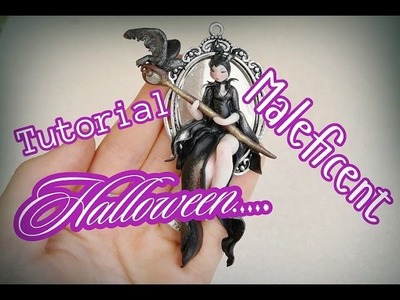 DIY.TUTORIAL.  Maleficent Polimerclay