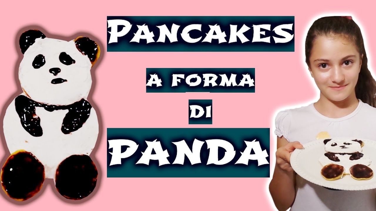 Come Fare i Pancake a Forma di Panda DIY