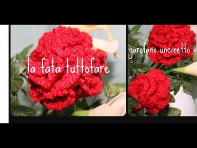 Tutorial: garofano uncinetto (flower crochet)