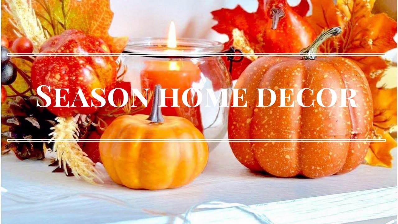 DIY - Season Home Decor - Autumn & Halloween are coming.  II Chéri