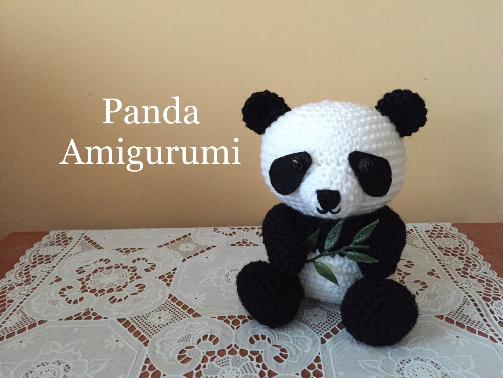 Panda Amigurumi (tutorial)