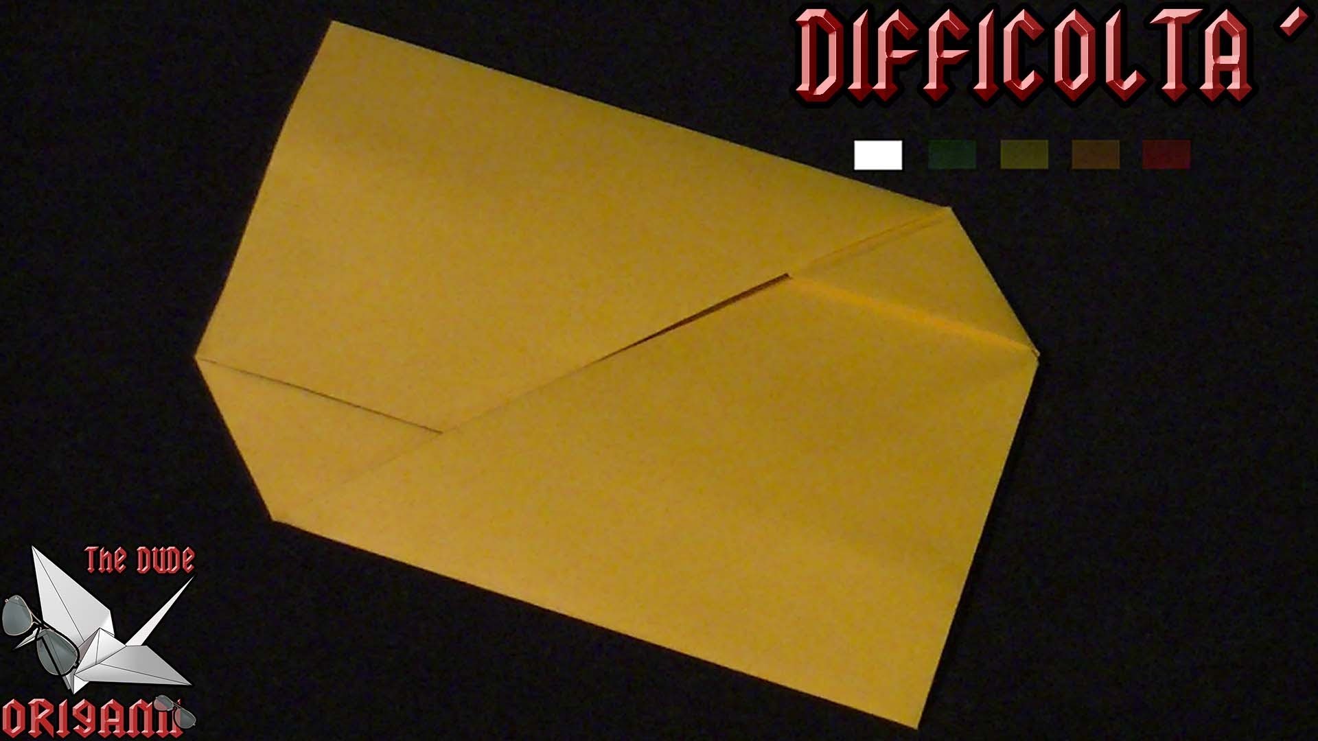 [ORIGAMI ITA] Busta Per Le Lettere || Origami Utili