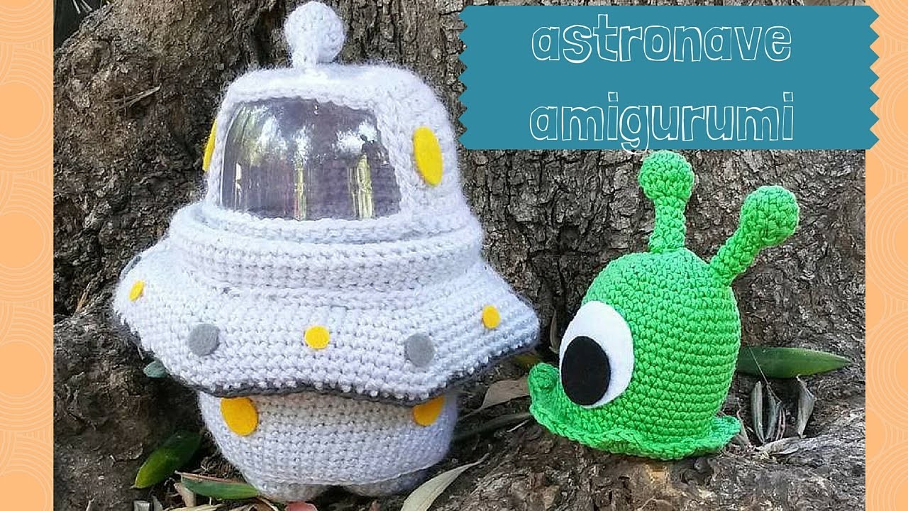 Astronave amigurumi