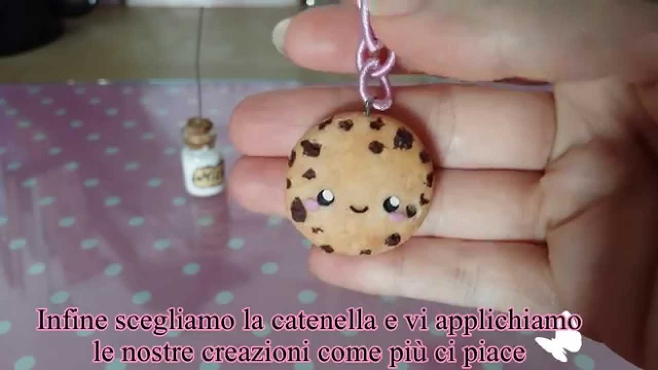 Easy Tutorial Cookie+Milk bottle Keychain