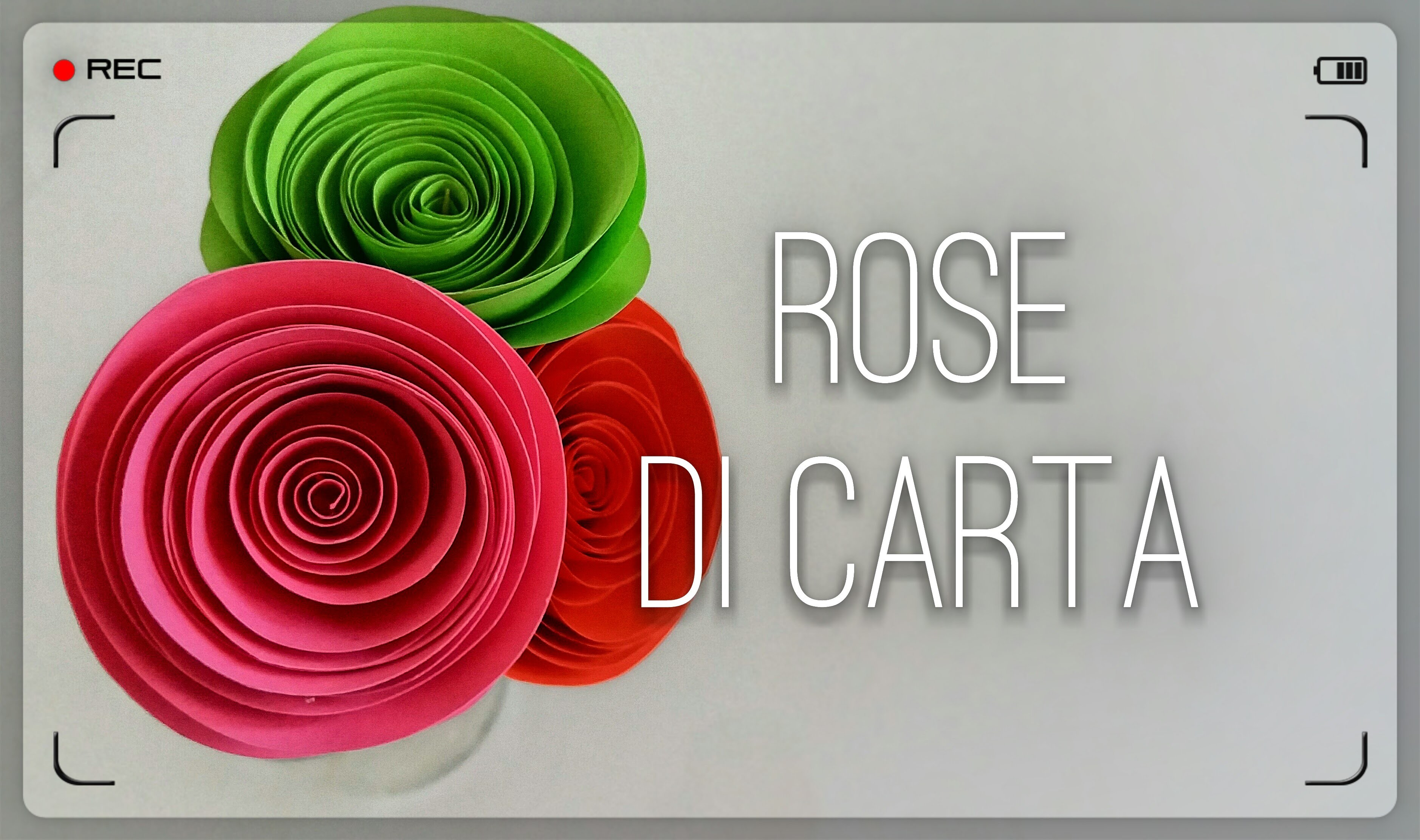 Rose di carta ♡ Paper Flowers ♢ Serena GingerBread