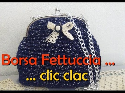 BORSA FETTUCCIA CLIC CLAC