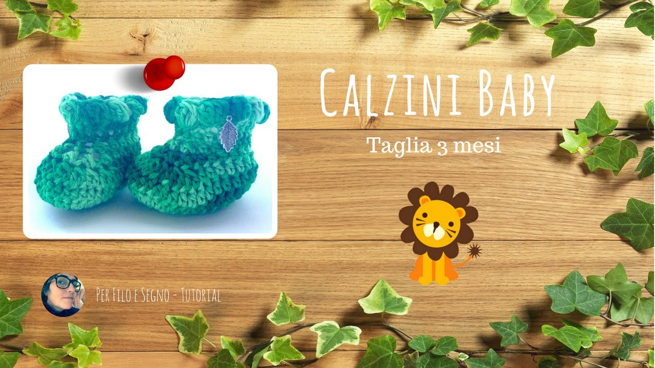 Tutorial - Calzini Baby (taglia 3 mesi)