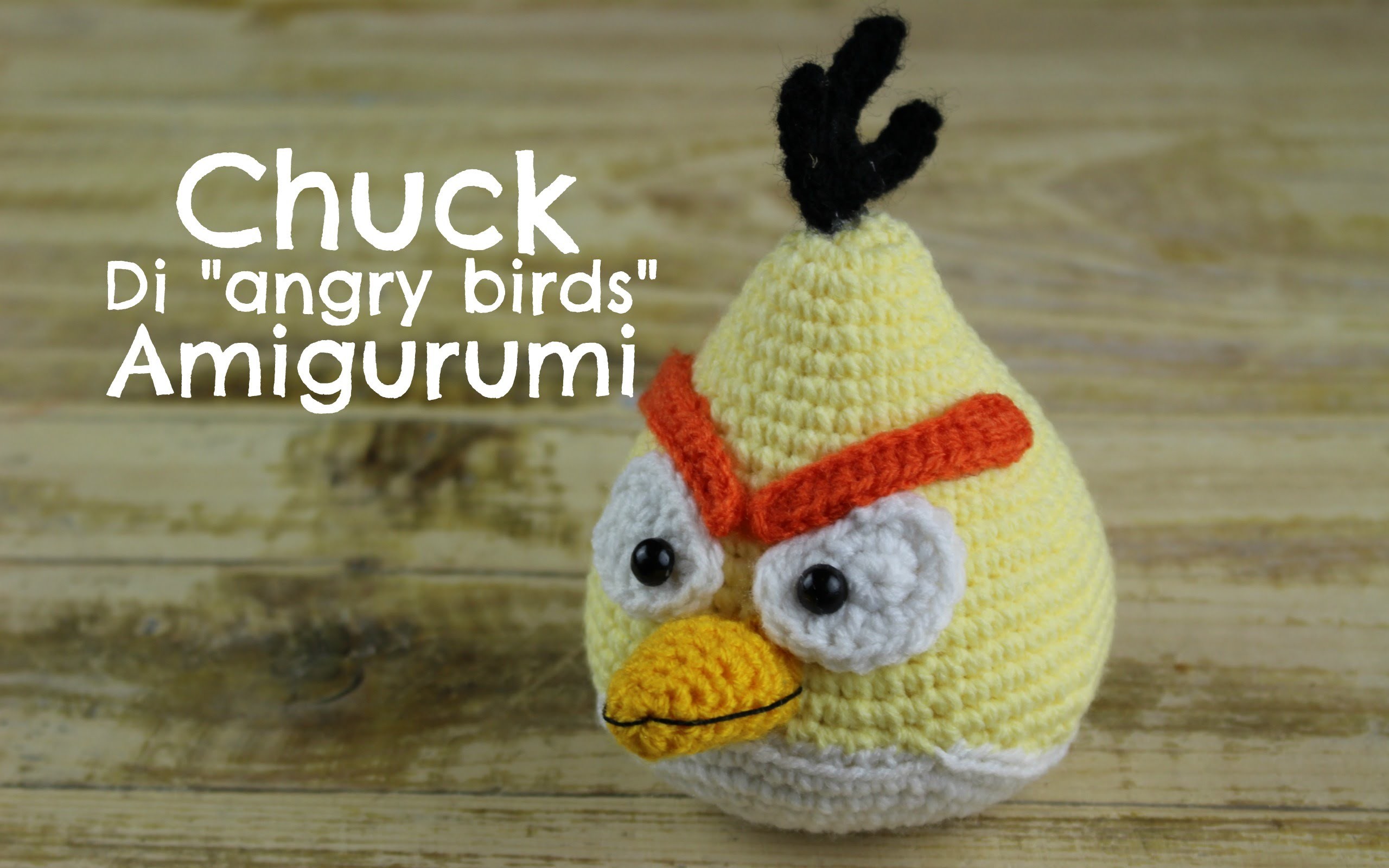 Chuck degli Angry birds Amigurumi | World Of Amigurumi
