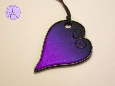 Tutorial: Cuore in Wire e Skinner Blend (polymer clay wire&skinner blend heart)