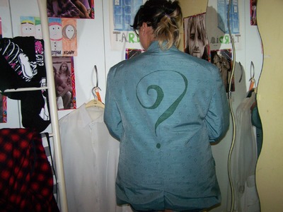 DIY: Riddler Jacket|| giacca dell'enigmista||