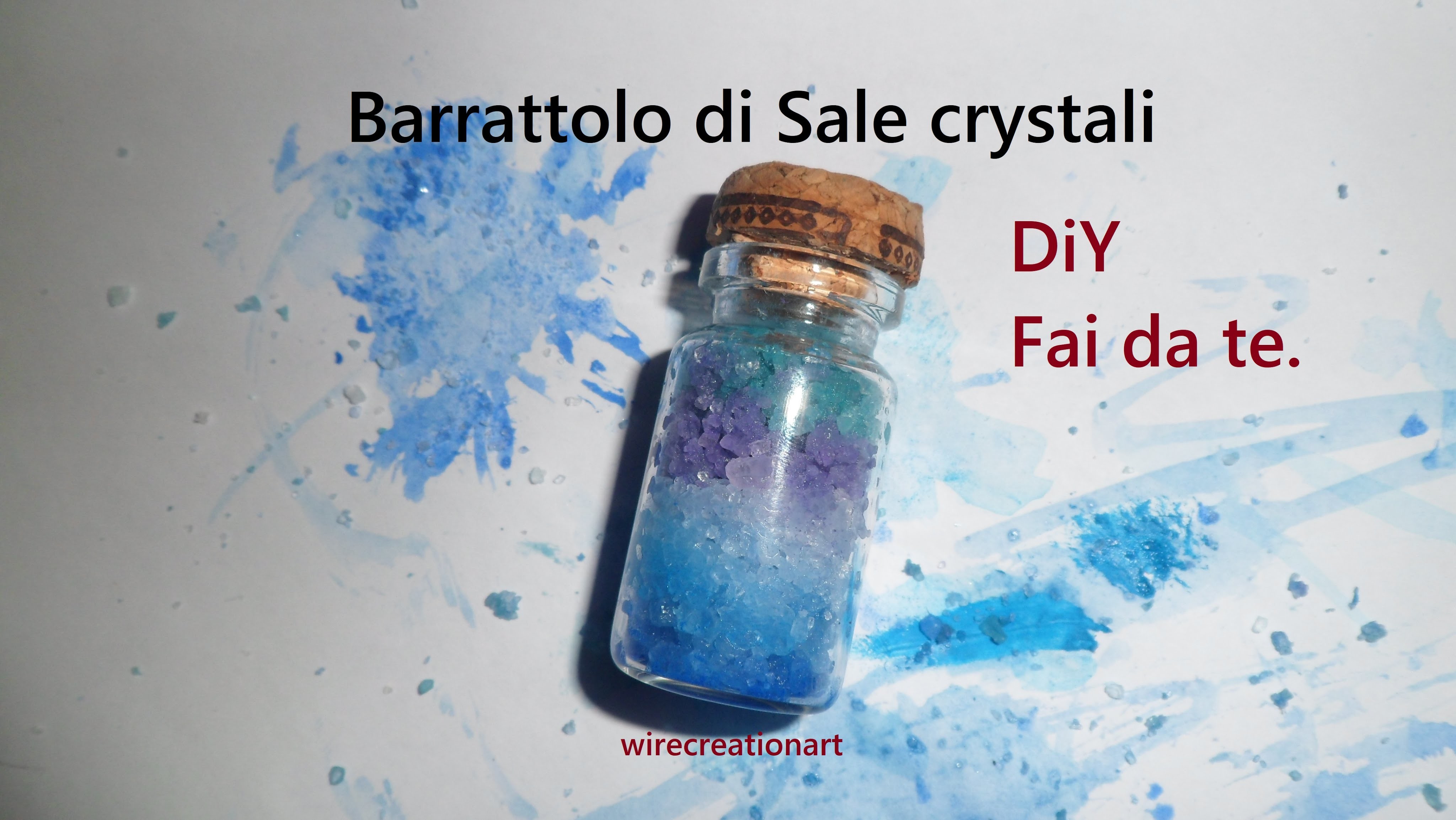 Barrattolo di Sale crystali - DiY[Ita]