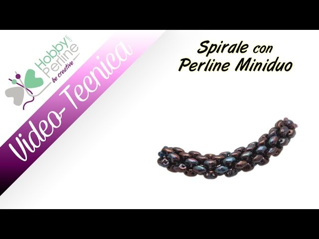 Spirale con Perline Miniduo | TECNICA - HobbyPerline.com