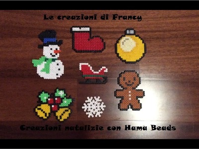 Creazioni con Hama Beads per Natale